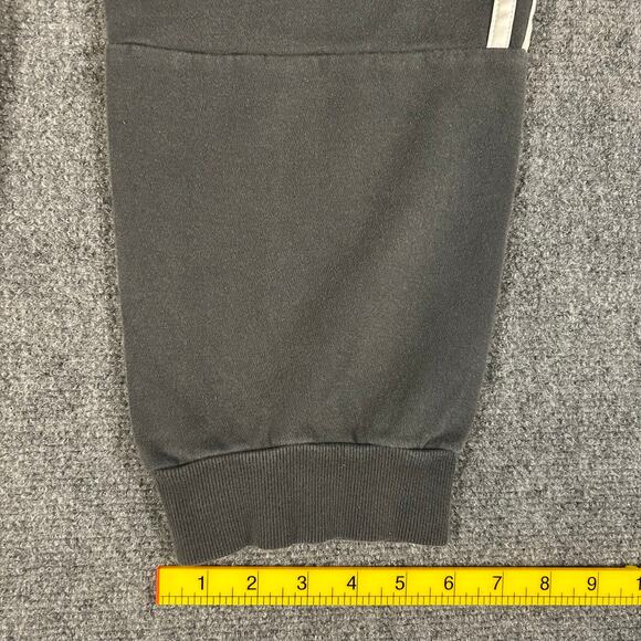 Adidas Draw String Waist Jogger Sweat‎ Pants Sz L Gray Athletic Trainer Running - Picture 6 of 8